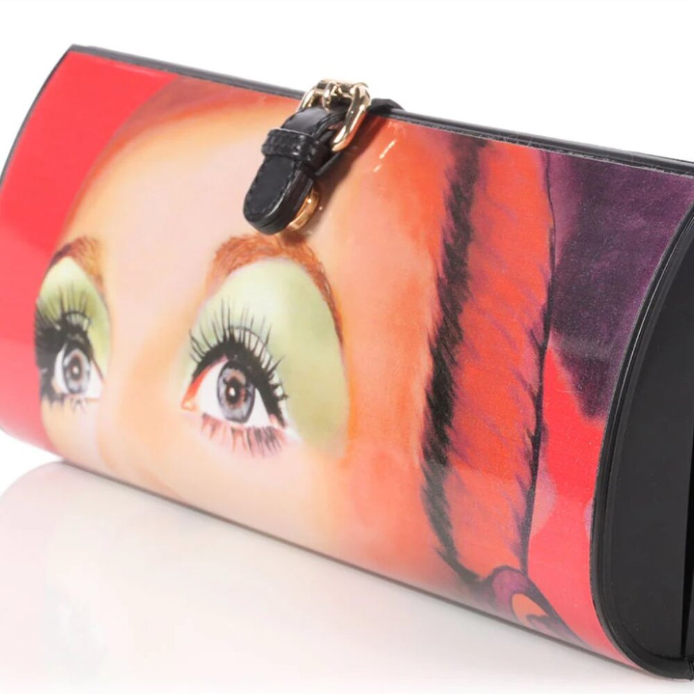 Jimmy Choo Limited Edition - Pilar Red Clutch Handbag